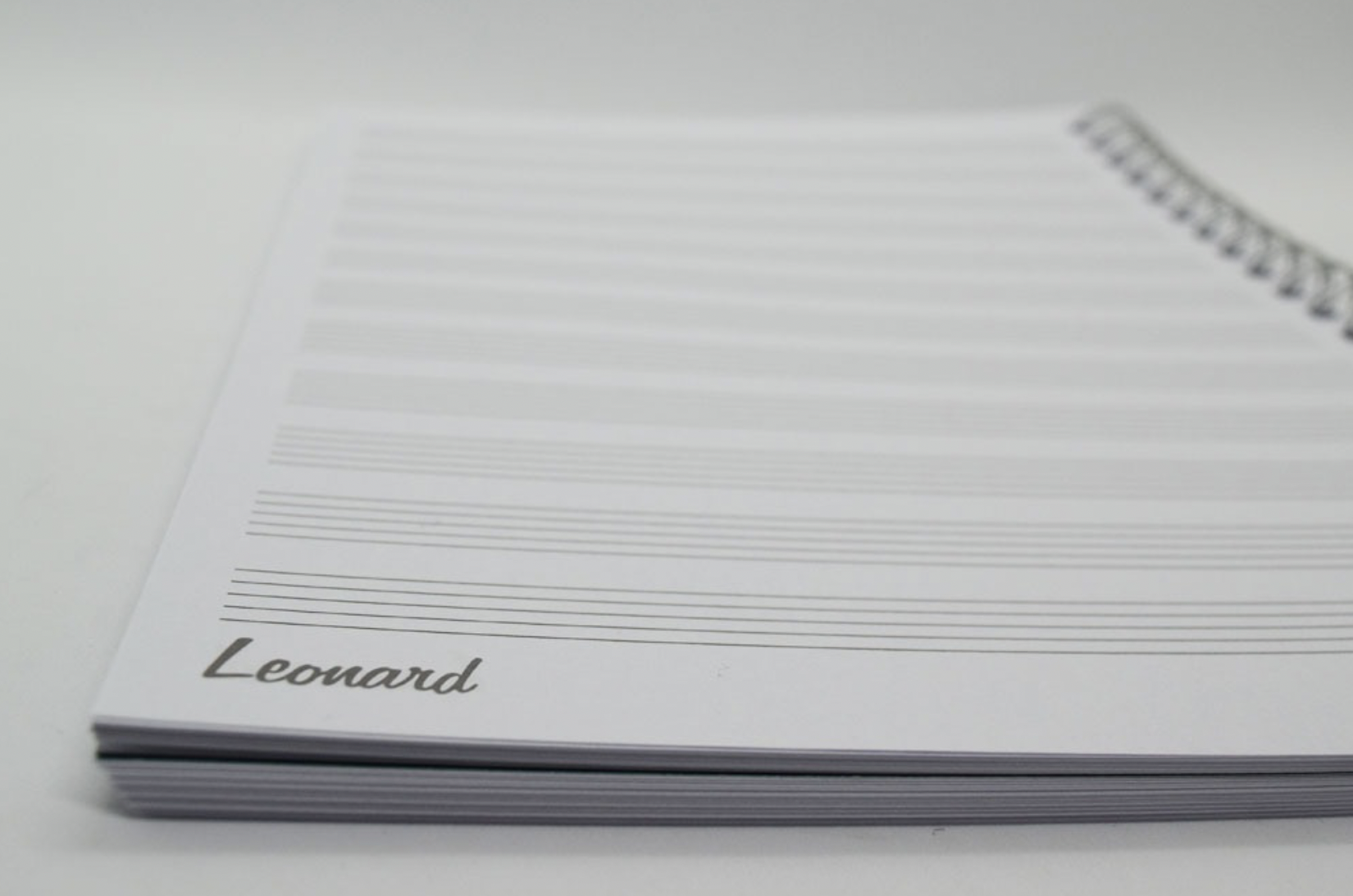 Cuaderno Pentagramado